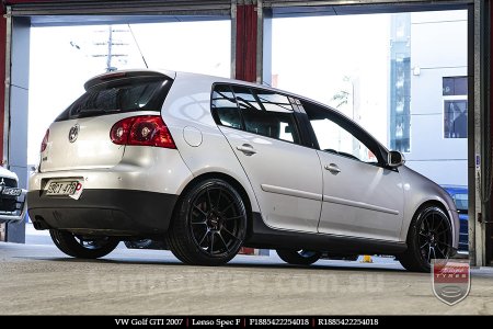 18x8.5 Lenso Spec F MB on VW GOLF GTI