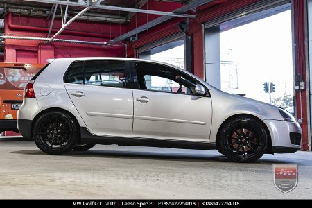 18x8.5 Lenso Spec F MB on VW GOLF GTI