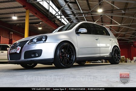 18x8.5 Lenso Spec F MB on VW GOLF GTI