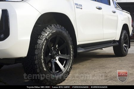 18x9.0 Lenso RTG MBW on TOYOTA HILUX SR5