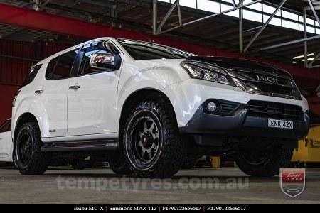 17x9.0 Simmons MAX T12 MK on ISUZU MU-X