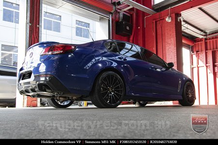 20x8.5 20x10 Simmons MS1 MK on HOLDEN COMMODORE VF