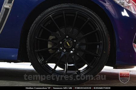20x8.5 20x10 Simmons MS1 MK on HOLDEN COMMODORE VF
