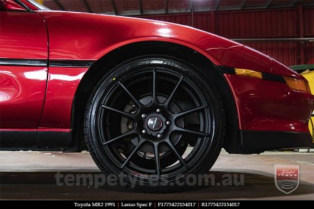 17x7.5 Lenso Spec F MB on TOYOTA MR2