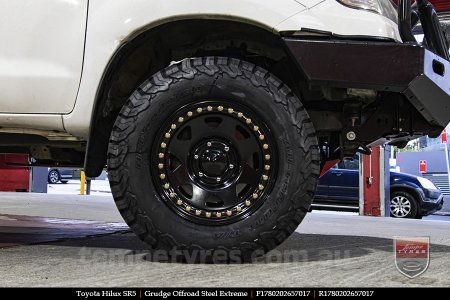 17x8.0 Grudge Offroad Steel Extreme on TOYOTA HILUX SR5