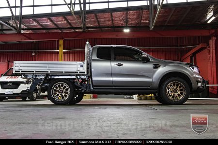 20x9.0 Simmons MAX X12 OBDFW on FORD RANGER