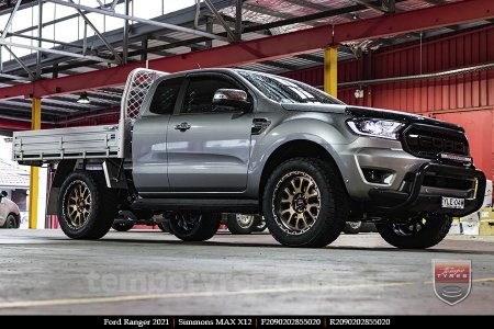 20x9.0 Simmons MAX X12 OBDFW on FORD RANGER