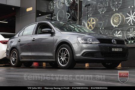 16x7.0 Starcorp Racing LUNAR on VW JETTA