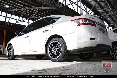 17x7.5 Starcorp Racing LUNAR on NISSAN PULSAR