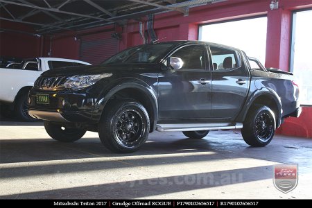 17x9.0 Grudge Offroad ROGUE on MITSUBISHI TRITON