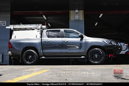 17x9.0 Grudge Offroad ROGUE on TOYOTA HILUX
