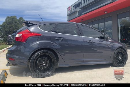 18x8.5 Starcorp Racing ECLIPSE on FORD FOCUS