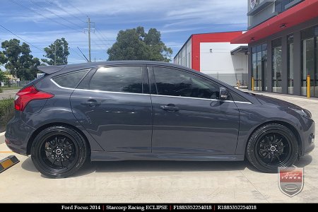 18x8.5 Starcorp Racing ECLIPSE on FORD FOCUS