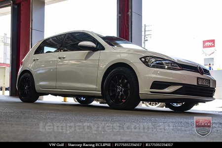 17x7.5 Starcorp Racing ECLIPSE on VW GOLF