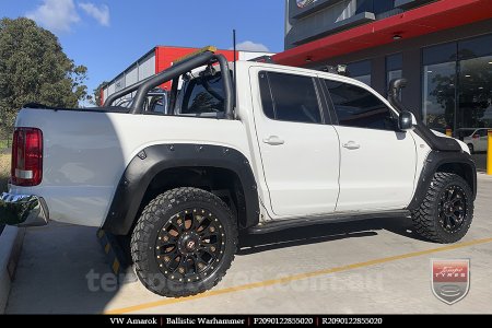 20x9.0 Ballistic Warhammer on VW AMAROK