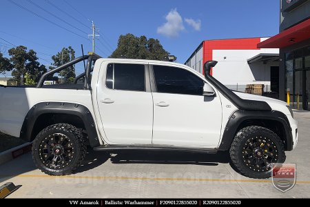 20x9.0 Ballistic Warhammer on VW AMAROK