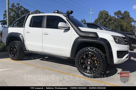 20x9.0 Ballistic Warhammer on VW AMAROK