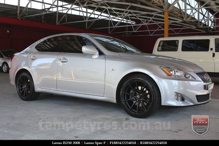 18x8.5 Lenso Spec F MB on LEXUS IS