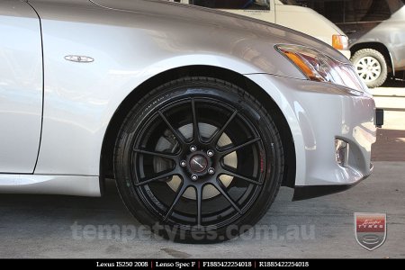 18x8.5 Lenso Spec F MB on LEXUS IS