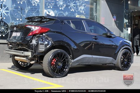 20x8.5 20x10 Simmons MS1 MK on TOYOTA C-HR