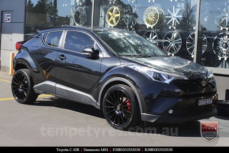 20x8.5 20x10 Simmons MS1 MK on TOYOTA C-HR