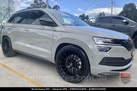 20x8.5 20x10 Simmons MS1 MK on SKODA KAROQ