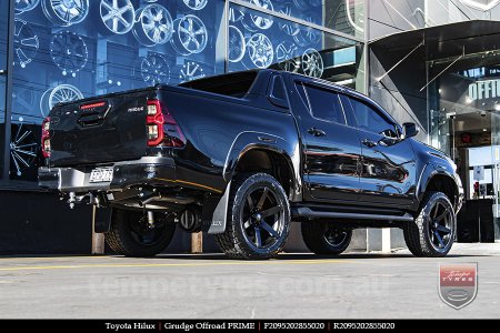 20x9.5 Grudge Offroad PRIME on TOYOTA HILUX