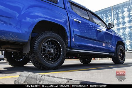 17x9.0 Grudge Offroad HAMMER on LDV T60