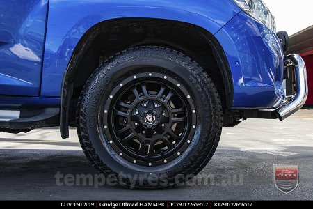 17x9.0 Grudge Offroad HAMMER on LDV T60
