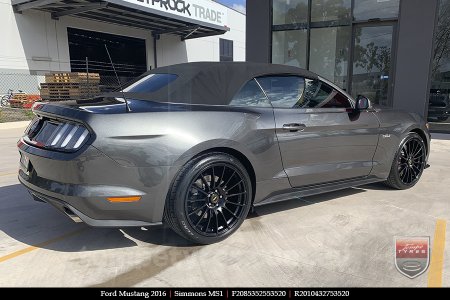 20x8.5 20x10 Simmons MS1 MK on FORD MUSTANG