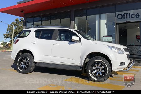 17x9.0 Grudge Offroad SCAR on HOLDEN COLORADO