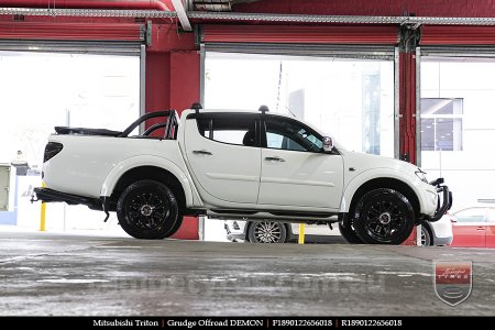 18x9.0 Grudge Offroad DEMON on MITSUBISHI TRITON