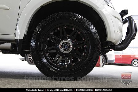 18x9.0 Grudge Offroad DEMON on MITSUBISHI TRITON