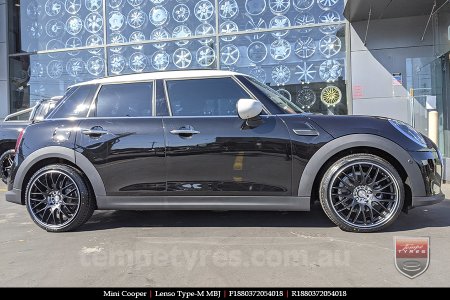 18x8.0 Lenso Type-M MBJ on MINI COOPER