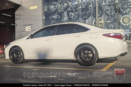 18x8.5 Lenso Jager Dyna on TOYOTA CAMRY