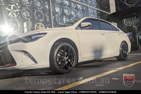 18x8.5 Lenso Jager Dyna on TOYOTA CAMRY