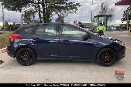 18x8.0 Starcorp Racing VENOM on FORD FOCUS