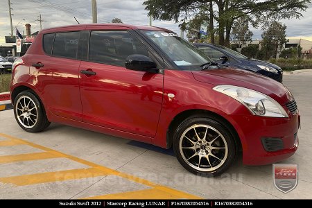 16x7.0 Starcorp Racing LUNAR on SUZUKI SWIFT