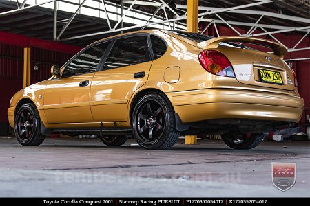 17x7.0 Starcorp Racing PURSUIT on TOYOTA COROLLA