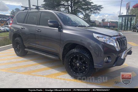 17x9.0 Grudge Offroad ROGUE on TOYOTA PRADO