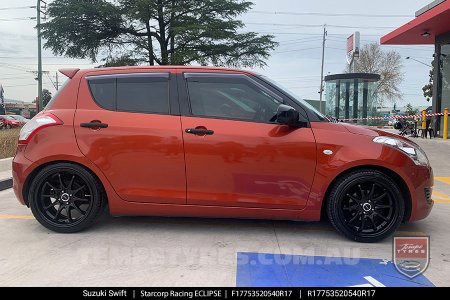 17x7.5 Starcorp Racing ECLIPSE on Suzuki Swift