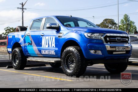 16x8.5 Lenso Max-Monster MBWA on Ford Ranger