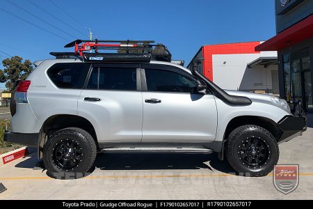 17x9.0 Grudge Offroad ROGUE on Toyota Prado