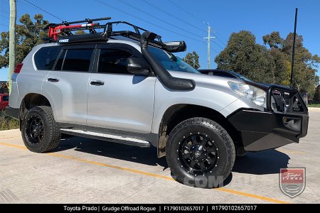 17x9.0 Grudge Offroad ROGUE on Toyota Prado