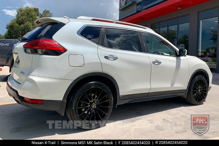 20x8.5 20x10 Simmons MS1 MK on Nissan X-Trail