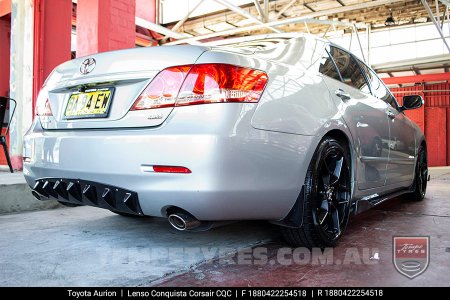 18x8.0 Lenso Conquista Corsair CQC on Toyota Aurion