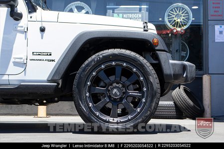 22x9.5 Lenso Intimidator 8 IM8 on Jeep Wrangler