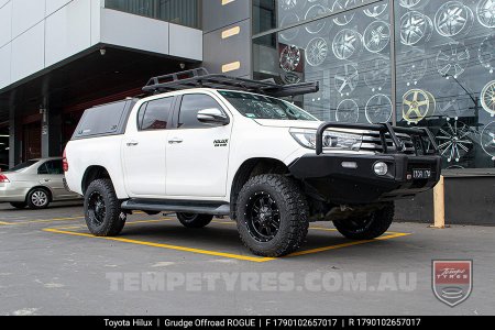 17x9.0 Grudge Offroad ROGUE on Toyota Hilux