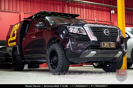 17x9.0 Simmons MAX T12 MK on Nissan Navara