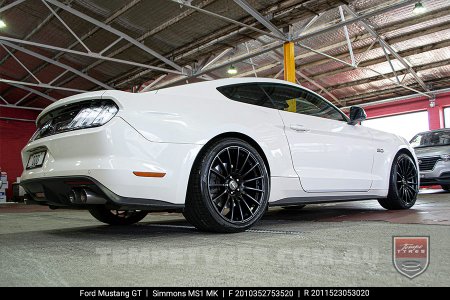 20x10 20x11 Simmons MS1 MK on Ford Mustang